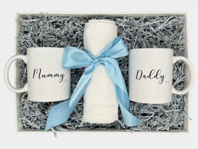 Mummy Daddy Blue EST. 2023 Box